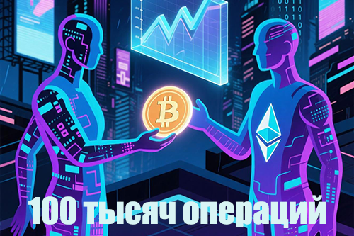 Более 100 тысяч обменных операций за год: надежный обмен криптовалют